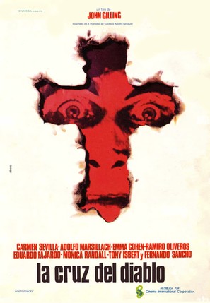 La cruz del diablo - Spanish Movie Poster (thumbnail)