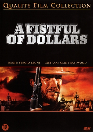 Per un pugno di dollari - Dutch DVD movie cover (thumbnail)