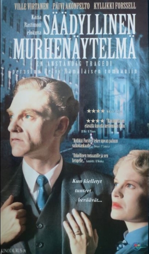 S&auml;&auml;dyllinen murhen&auml;ytelm&auml; - Finnish Movie Poster (thumbnail)