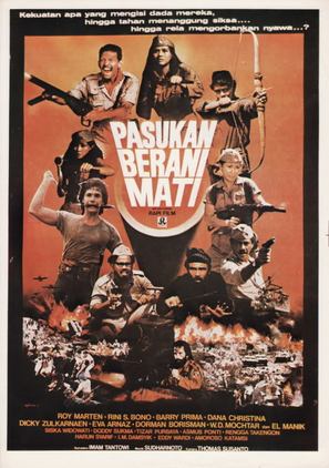 Pasukan berani mati - Indonesian Movie Poster (thumbnail)