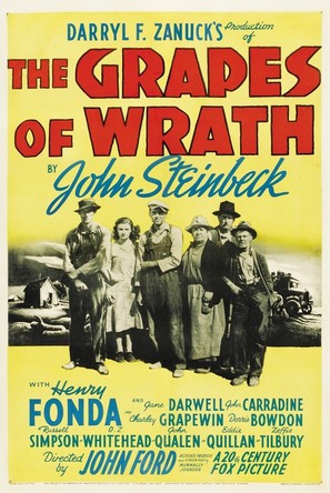 The Grapes of Wrath - Theatrical movie poster (thumbnail)