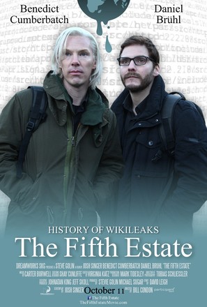 The Fifth Estate - British Movie Poster (thumbnail)