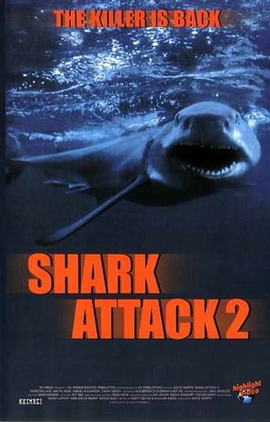 Shark Attack 2 - German VHS movie cover (thumbnail)