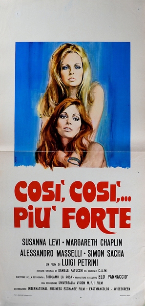 Cos&igrave;, cos&igrave;... pi&ugrave; forte - Italian Movie Poster (thumbnail)