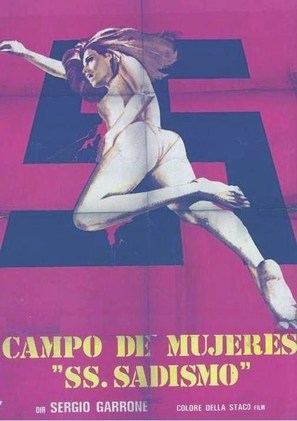 Lager SSadis Kastrat Kommandantur - Spanish Movie Poster (thumbnail)