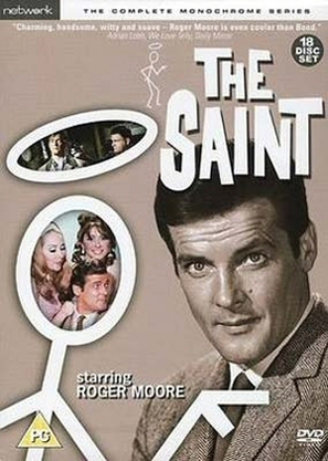 &quot;The Saint&quot; - British DVD movie cover (thumbnail)
