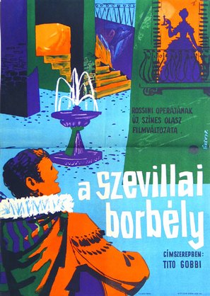 Figaro, il barbiere di Siviglia - Hungarian Movie Poster (thumbnail)