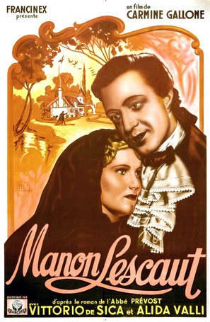Manon Lescaut - French Movie Poster (thumbnail)
