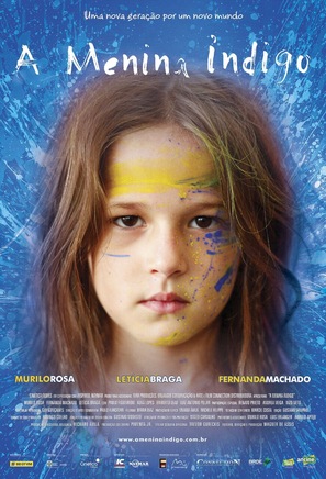 A Menina &Iacute;ndigo - Brazilian Movie Poster (thumbnail)