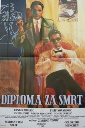 Diploma za smrt - Yugoslav Movie Poster (thumbnail)