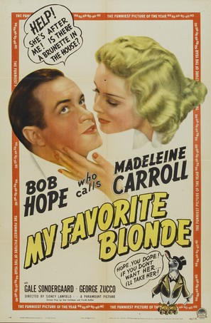 My Favorite Blonde - Movie Poster (thumbnail)