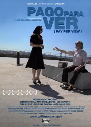 Pago Para Ver - Portuguese Movie Poster (thumbnail)