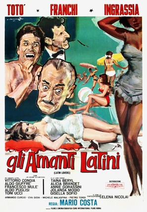 Gli amanti latini - Italian Movie Poster (thumbnail)