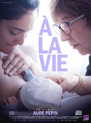 &Agrave; la vie - French Movie Poster (thumbnail)