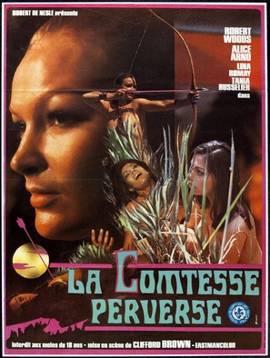 La comtesse perverse - French Movie Poster (thumbnail)