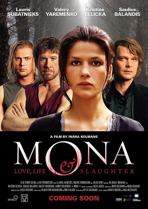 Mona - Latvian Movie Poster (thumbnail)