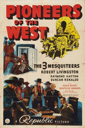 Pioneers of the West - Movie Poster (thumbnail)