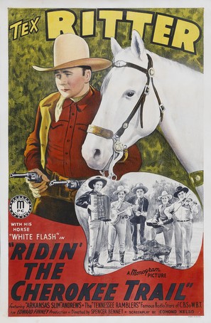 Ridin&#039; the Cherokee Trail - Movie Poster (thumbnail)