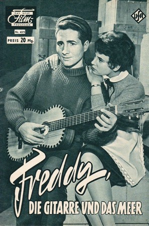 Freddy, die Gitarre und das Meer - German poster (thumbnail)