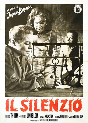 Tystnaden - Italian Movie Poster (thumbnail)