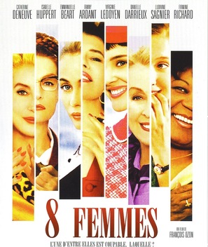8 femmes - French Movie Poster (thumbnail)