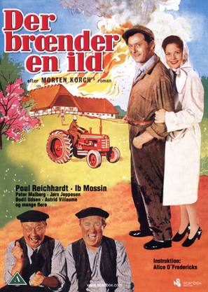 Der br&aelig;nder en ild - Danish DVD movie cover (thumbnail)