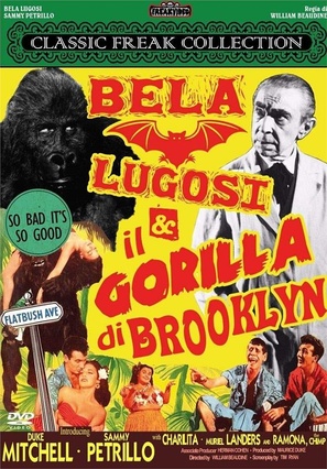 Bela Lugosi Meets a Brooklyn Gorilla - Italian DVD movie cover (thumbnail)