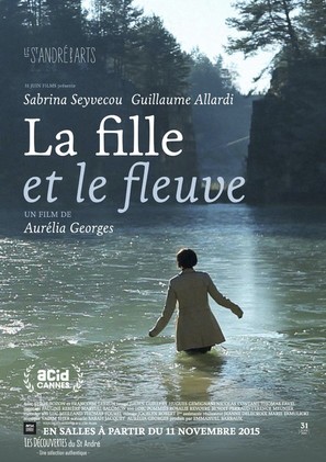 La fille et le fleuve - French Movie Poster (thumbnail)