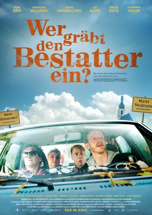 Wer gr&auml;bt den Bestatter ein? - German Movie Poster (thumbnail)