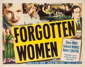 Forgotten Women - Movie Poster (thumbnail)