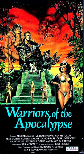 Warriors of the Apocalypse - VHS movie cover (thumbnail)