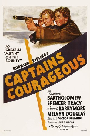 Captains Courageous - British Movie Poster (thumbnail)
