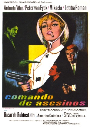 Comando de asesinos - Spanish Movie Poster (thumbnail)
