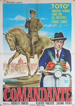 Il comandante - Italian Movie Poster (thumbnail)