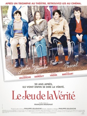 Le jeu de la v&eacute;rit&eacute; - French Movie Poster (thumbnail)