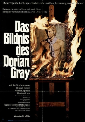 Das Bildnis des Dorian Gray - German Movie Poster (thumbnail)