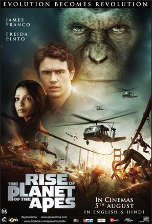 Rise of the Planet of the Apes - Indian Movie Poster (thumbnail)