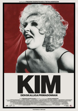 Kim - Den skalliga primadonnan - Swedish Movie Poster (thumbnail)