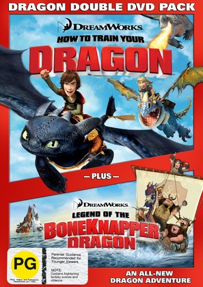 How to Train Your Dragon - New Zealand DVD movie cover (thumbnail)