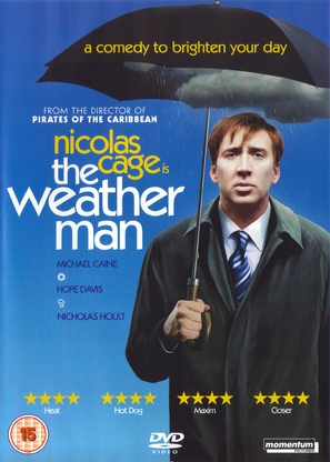 The Weather Man - British DVD movie cover (thumbnail)