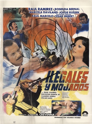 Ilegales y mojados - Mexican Movie Poster (thumbnail)