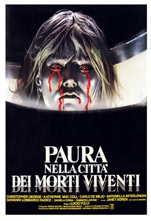 Paura nella citt&agrave; dei morti viventi - Italian Movie Poster (thumbnail)