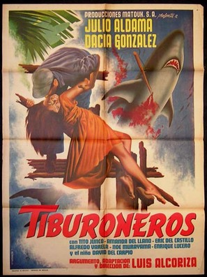 Tiburoneros - Mexican Movie Poster (thumbnail)