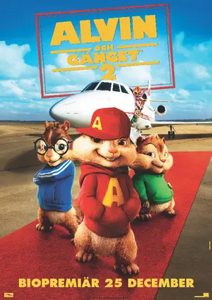 Alvin and the Chipmunks: The Squeakquel Poster