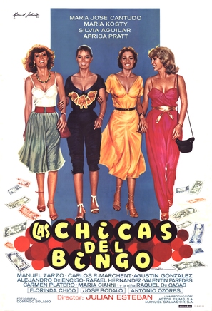 Las chicas del bingo - Spanish Movie Poster (thumbnail)