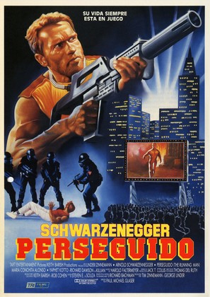 The Running Man - Spanish Movie Poster (thumbnail)