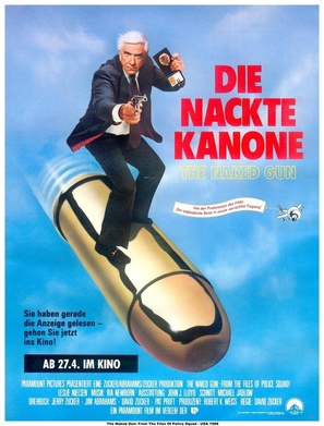 The Naked Gun - German Movie Poster (thumbnail)