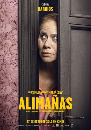 Alima&ntilde;as - Spanish Movie Poster (thumbnail)