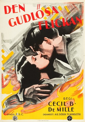 The Godless Girl - Swedish Movie Poster (thumbnail)