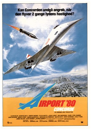 The Concorde: Airport &#039;79 - Danish Movie Poster (thumbnail)